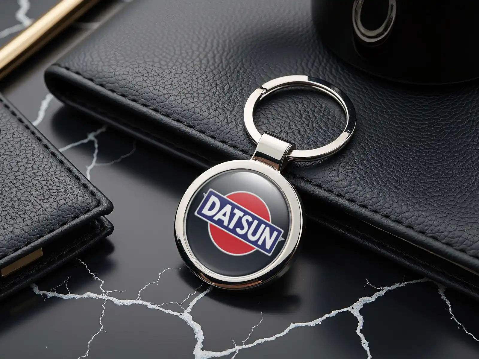 Datsun Llaveros Brillantes Metal Elegante Duradero
